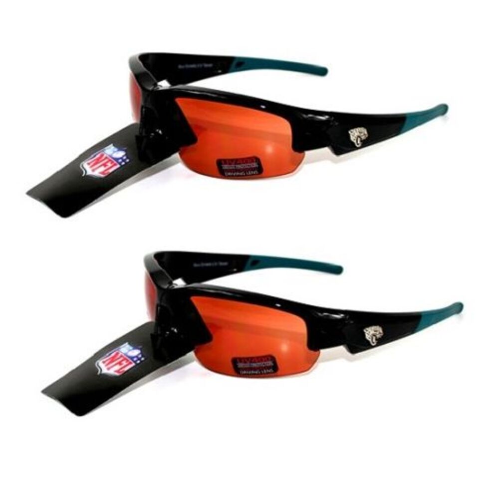 Jacksonville Jaguars NFL Dynasty Sport Sunglasses 2 Pack